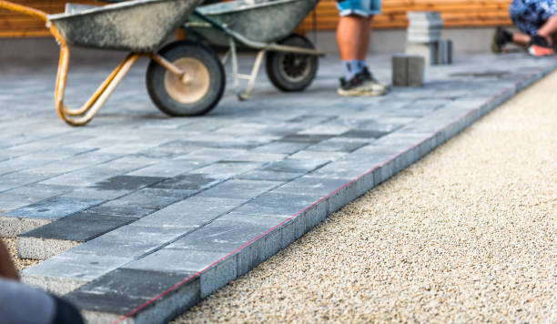 Residential Paver Driveway in Sycamore, GA